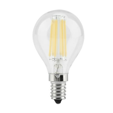 6W E14 G45 LED Small Filament Bulb, Warm White Light Lamp, Candle Shape, 220V
