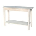 thumbnail image 3 of International Concepts Unfinished Phillips Oval Sofa Table, 3 of 14