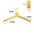 thumbnail image 3 of Dvkptbk Clothes Rack Camping & Hiking Outdoor Camping Aluminum Alloy Foldable Clothes Rack Portable Business Trip Drying Rack, 3 of 7
