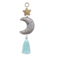 thumbnail image 1 of OUSITAID Macrame Ornament Nordic Style Glittering Bright Color Star Moon Wall Hanging Decor Stroller Baby Toy, 1 of 10