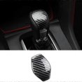 thumbnail image 2 of ABS Carbon Fiber Style Interior Gear Shift Knob Protector Cover Trim Sticker for 2016 2017 2018 2019, 2 of 5