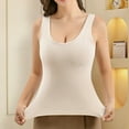 thumbnail image 5 of Abomasnow Women Shapewear Tank Top Tummy Control Compression Tank Crew Neck Camisole Seamless Body Shaper Cami Tops, 5 of 7