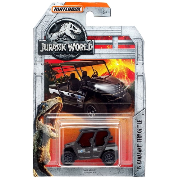 Jurassic World Matchbox '15 Kawasaki Teryx4 LE Diecast Car