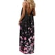 thumbnail image 1 of TaTaai Womens Printed Long Maxi Dress Spaghetti Strap Backless Loose Fit Sleeveless Casual Solid Color Soft Lightweight Comfortable for Summer Daily Beach Gift, 1 of 9