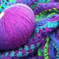 thumbnail image 4 of 6Pcs Wool Yarn Rainbow Corchet Yarn For Knitting Chunky 100% Pure Wool Crochet Threads DIY Hat Scarf Sweater ilos para tejer, 4 of 7