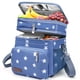 thumbnail image 1 of Bolsa de almuerzo MIYCOO con aislamiento de doble capa, 15 L, Blue Stars, 1 of 6