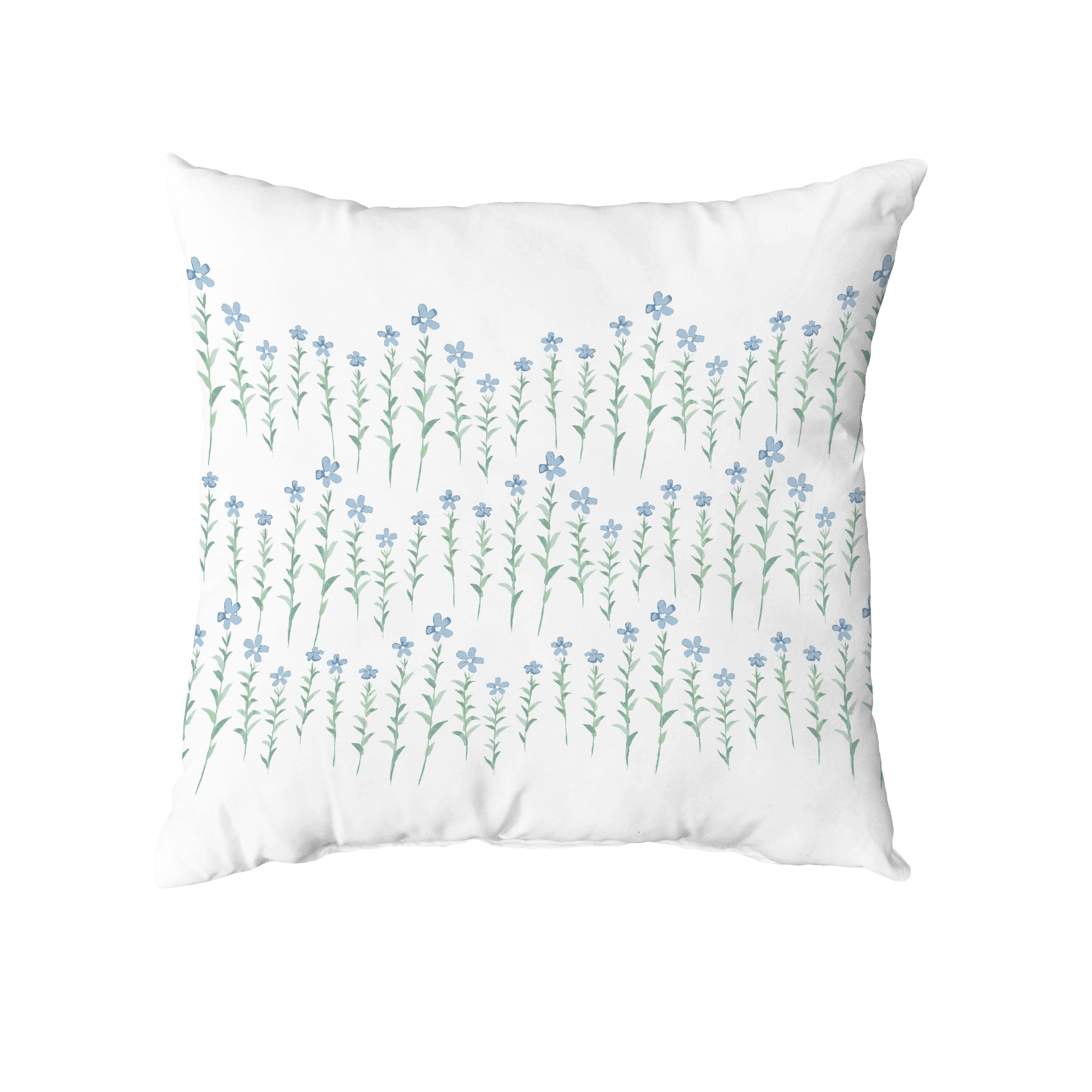 Simply Daisy Periwinkle Stripe Decorative Throw Pillow