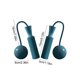 thumbnail image 3 of Empuñaduras de cuerda con peso y pelotas ajustables - Equipamiento de fitness doméstico silencioso para cardio, quemagras y recuperación muscular, 3 of 6