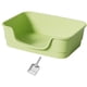 thumbnail image 4 of Cajas de arena para gatos grandes, cuenco de arena tamizadora, suministros para mascotas rebajados, bandeja de arena para gatos, inodoro para gatos pe verde, 4 of 9