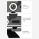 thumbnail image 4 of HD 120-degree Wide Angle USB Computer Webcam with Microphone with Fill-in Light Free Drive, 4 of 5