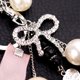 thumbnail image 5 of unbranded Charm Rosa Para Con Llavero Accesorio Para Mujer Uso Decorativo, 5 of 8