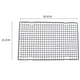 thumbnail image 2 of 2pcs39.5*25.3cm Malla para barbacoa de tejido liso de acero al carbono Xemadio 2033954, 2 of 8