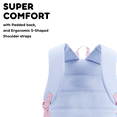 thumbnail image 5 of J World Unisex Oz 17" Daily Backpack For School And Travel, Baby Blue, 5 of 7
