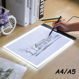 A4 LED Tracing Light Box Sheets A4 Tracing Paper for Drawing Detachable  Stand for Drawing Sketching 