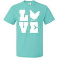 thumbnail image 3 of Inktastic Love Chickens T-Shirt, 3 of 5