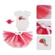thumbnail image 2 of KAKOWELY Conjunto de ropa para bebé, falda tutú y pantalones de fresa (estilo 1, 12-18 meses), 2 of 5