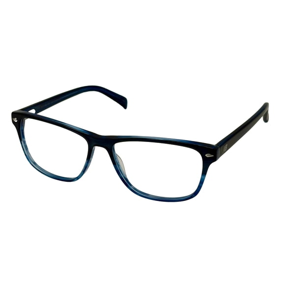 New Balance Mens Rectangle Plastic Eyewear Frame NB 521 3 Navy Fade 55mm