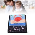thumbnail image 1 of Baby Mirror Tummy Time Toys, Portable Visual Stimulation Cloth Book Toy Ocean Animal High Contrast Soft Sensory Activity  for Children, 1 of 7
