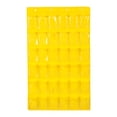 thumbnail image 1 of Organizador de bolsillo para colgar en la pared, ideal para armarios y roperos. Amarillo, 1 of 9
