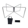 thumbnail image 3 of amagogo Foldable Stand Foldable Stand Rack with Storage Bag Stable Compact Luggage Rack L, 3 of 9