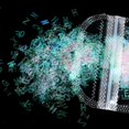 thumbnail image 4 of 5 Colors Alphabet Holographic Laser- Letters Chunky Glitter Epoxy Resin Festival Chunky Letters Mixed Sequins 2g Per, 4 of 5
