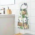 thumbnail image 6 of Watercolor Cute Cartoon Panda Towels 2 Piece Cotton Hand Towels, Highly Absorbent Towels for Bathroom, Hotel, Gym and Spa 28 X 16 Inches, 6 of 7