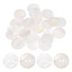 thumbnail image 1 of Botones de Concha Natural Uxcell [25pcs] - Botones de Costura de Madreperla de 20mm 2 Agujeros para Costura de Camisas y Decoración de Manualidades DIY - [Blanco], 1 of 6