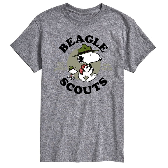 Peanuts - Snoopy Woodstock Beagle Scout - Men's Short Sleeve Graphic T-Shirt