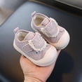 thumbnail image 4 of Splozh Walking Shoes Baby Toddler Walking Shoes Non Slip Soft Soled Breathable Shoes Sneakers Walking Shoes Purple,US 5.5, 4 of 6
