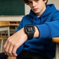thumbnail image 4 of Reloj Deportivo Digital con Función Luminosa Nocturna, Sumergible 50m, Cronómetro, Alarma, Correa de Silicona, Uso Casual al Aire Libre para Hombres, Mujeres, Jóvenes y Estudiantes, 4 of 9