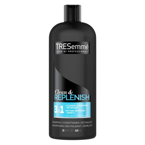 TRESemme Cleanse and Replenish 3-in-1 Shampoo and Conditioner, 28 Oz.