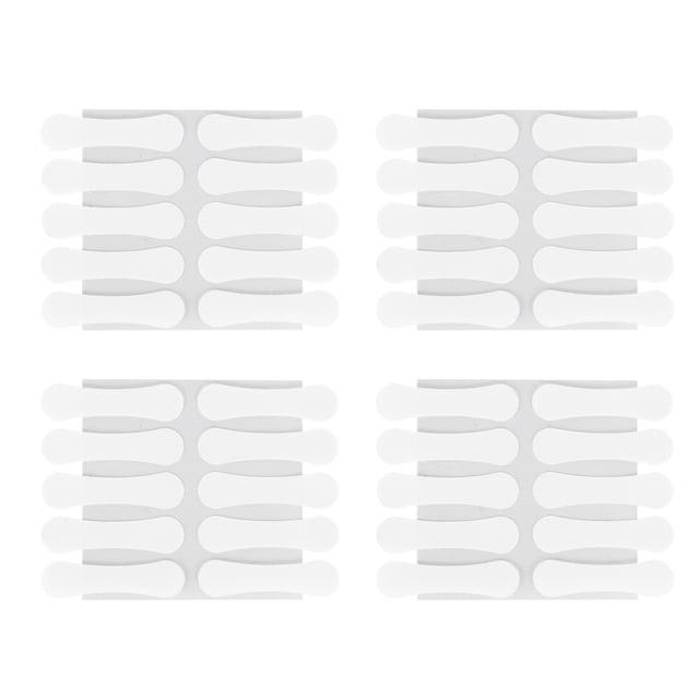 40 unidades de cinta elástica impermeable para lifting facial, parche adhesivo para reafirmar la piel de la papada y el cuello.