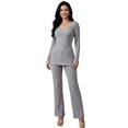 thumbnail image 1 of Conjunto de Suéter y Pantalón Acanalado Diseño Elegante y Versátil para Mujer, 1 of 5