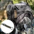 thumbnail image 4 of Llave de paracord Uxcell, clip de llavero trenzado, llaveros de supervivencia verdes, 4 of 6