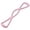 B, variant on 8-Shaped High Elastic Resistance Pull Rope, Home Yoga Fitness Shoulder Back Exercise Trainer, Physical Therapy Stretching Band for Full Body Workout, Pink