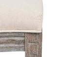 thumbnail image 5 of vidaXL Dining Chairs 4 pcs Cream Fabric, 5 of 5