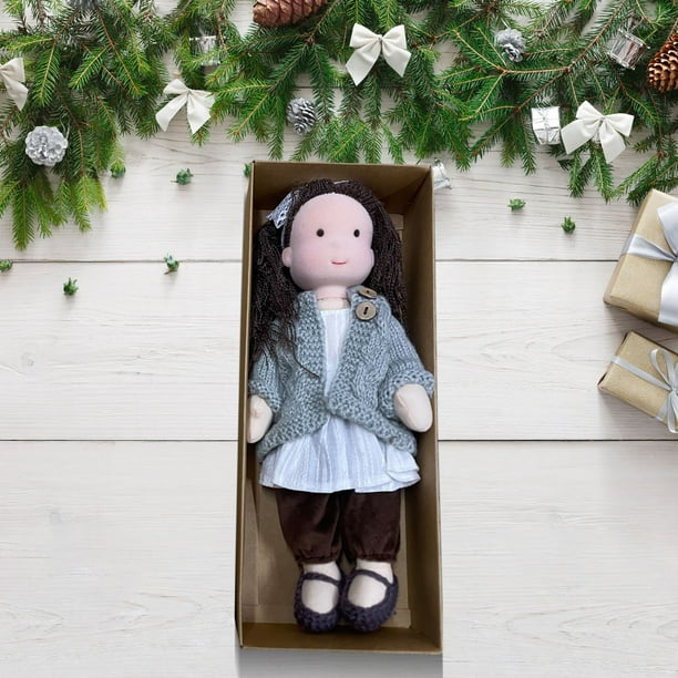 Xihbxyly Ofertas Por Menos de 10 Dolares Mini Pulgar Navideño Del Artista Cute Dollvary En Forma Adecuada a La Etapa de Desarrollo Del Niño o Incluso Adultos