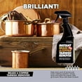 thumbnail image 6 of Flitz Instant Brass and Copper Tarnish Remover Spray - Concentrated - 2 Pack, 16 Fl Oz, 6 of 7