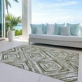 thumbnail image 6 of Addison Rugs Chantille Indoor/Outdoor Transitional Diamonds Brown Washable Rectangle Rug, 10' x 14', 6 of 6