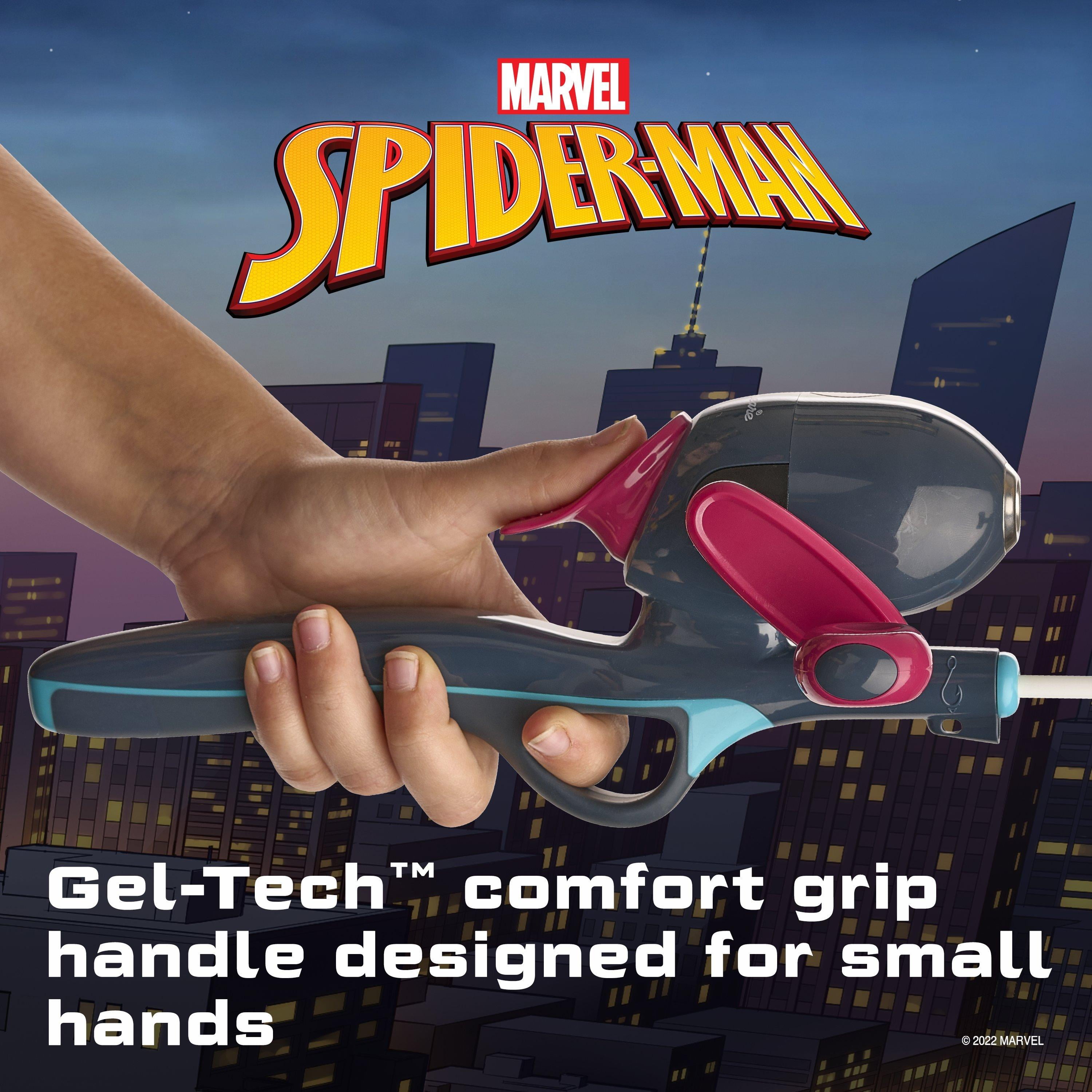 Shakespeare Marvel Ghost Spider Beginner Kit 2'6" Spincast Combo for Kids