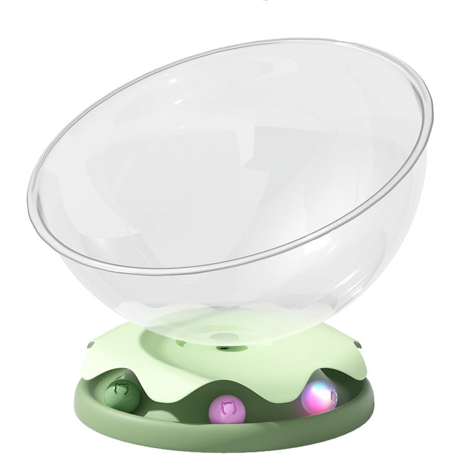 Transparent Space Capsule Cat Bed | All - Season, Play & Sleep Combo | Semi - Enclosed, for Kittens & Adult Cats | M & L Sizes