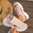 thumbnail image 6 of Dakaela Womens Walking Sandals Arch Support Platform Orthotic Slingback Summer Shoes Plantar Fasciitis Casual Open Toe Sport Sandal Pink Size 6, 6 of 9