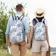 thumbnail image 6 of Lsque Rose Flowers Pattern Canvas Daypack, Durable Backpack, High-quality Versatile Backpack,Vintage Compact Backpack-Small, 6 of 6