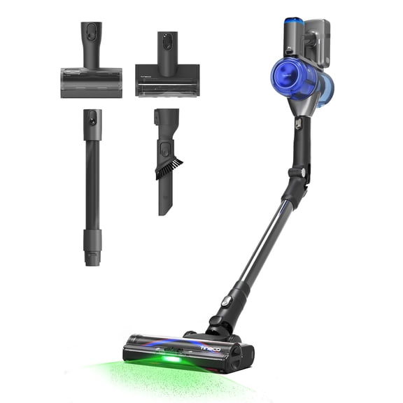 Tineco Pure ONE S70 Cordless Vacuum Cleaner, Smart 3DSense Pro Dust Detection, 200AW Powerful Suction, 95-Min Max Runtime, 180° Foldable Wand for Pet Hair, Carpet & Hard Floor