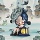 thumbnail image 4 of Figura de acción de caja misteriosa de la serie Wu Shuang Town del 14.º aniversario Figura de acción de caja misteriosa de Dimoo Skullpanda Lindo juguete, 4 of 4