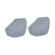 thumbnail image 3 of Fundas para asientos de barco de 2 piezas, fáciles de instalar y mantener, resistentes y universales. Gris, 3 of 8