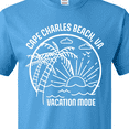 thumbnail image 4 of Inktastic Summer Vacation Mode Cape Charles Beach Virginia T-Shirt, 4 of 5