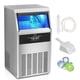thumbnail image 1 of VEVOR Máquina para hacer hielo comercial, 130 lb/24 h, máquina para hacer hielo, 60 cubitos de hielo en 12-15 minutos, máquina para hacer hielo independiente con gabinete con capacidad de, 1 of 9
