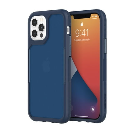 Survivor - Endurance Hard shell Case for Apple iPhone 12 & iPhone 12 Pro - Navy/Flint Stone