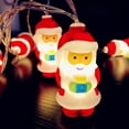 thumbnail image 4 of Xihbxyly Guirnalda de Luces Led Navideñas, Adornos para Árbol de Papá Noel con Copos de Nieve, Luces Blancas Cálidas, Alimentación Usb, Decoración Navideña, Uso Interior y Exterior, Decoración Festiv, 4 of 7